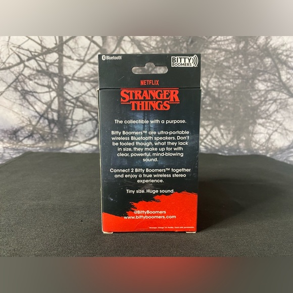 BITTY BOOMERS Stranger Things #4 Dustin Collectible Bluetooth Speaker - Picture 3 of 4